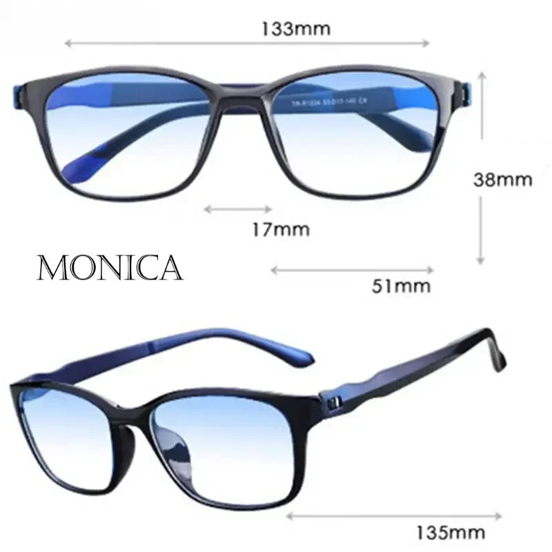نظارات للقراءة الرجال مكافحة الأزرق الأشعة الشيخوخي النظارات انتيفاتيغي الكمبيوتر نظارات مع + 1.5 + 2.0 + 2.5 + 3.0 + 3.5 + 4.0