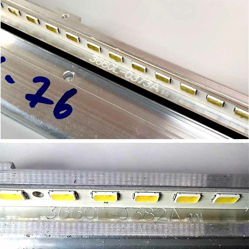 2 قطعة أطقم جديدة LED التلفزيون الإضاءة القضبان ل LG 32LH35FD-SF 32LV2500 32LV3400-ZG 32LV3500 32LV5590 32LV571S-ZA الخلفية شرائط