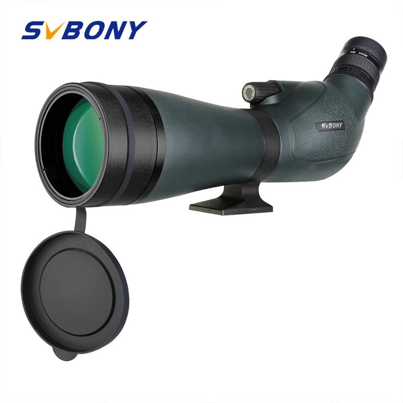 SVBONY-نطاقات تكبير مقاومة للماء ، SV19 ، 20-60x80 ، حقيبة حمل ، BK7 ، عالية الوضوح ، نطاق نصاب لمراقب الطيور
