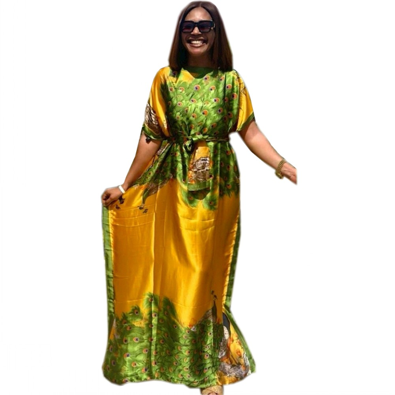 فساتين أفريقية للنساء Dashiki 2023 لربيع وصيف فستان طويل أنيق للسيدات ملابس أفريقية تقليدية ملابس خيالية