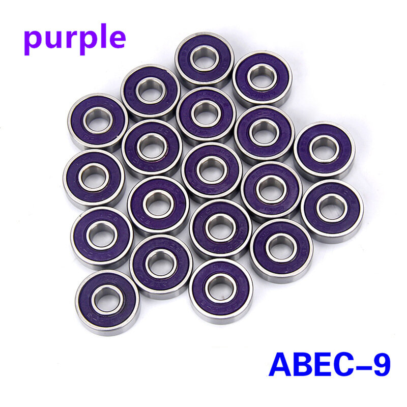 ABEC-7/ABEC-9 608 لوح التزلج الأسطوانة الصلب مختومة الكرات 8x22x7 مللي متر دائم سكيتبورد محامل سكوتر الملحقات