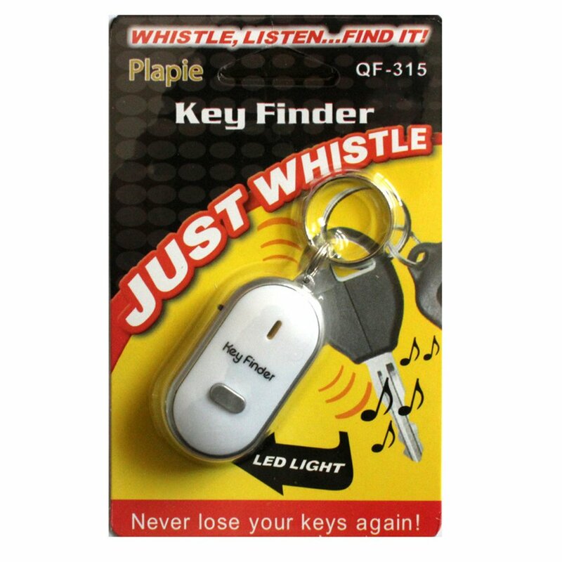 الذكية البحث محدد مكافحة خسر مفتاح مكتشف المفاتيح صافرة صفارة التحكم الصوتي مصباح ليد جيب المحمولة سيارة مفتاح مكتشف