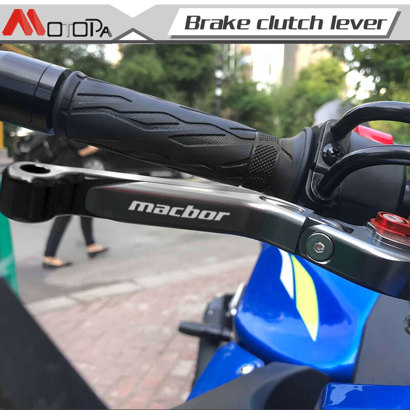 مونتانا XR5 دراجة نارية نك الألومنيوم قابل للتعديل طوي قابلة للتمديد دواسة فرامل العتلات ل ماكبور مونتانا XR5 XR 5 2019-2022