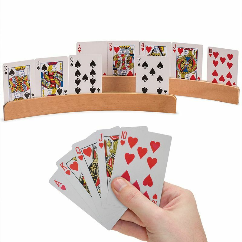 لوحة حامل بطاقات اللعب لعبة البوكر لقاعدة لعبة البوكر الكسولة تنظم لعبة هان