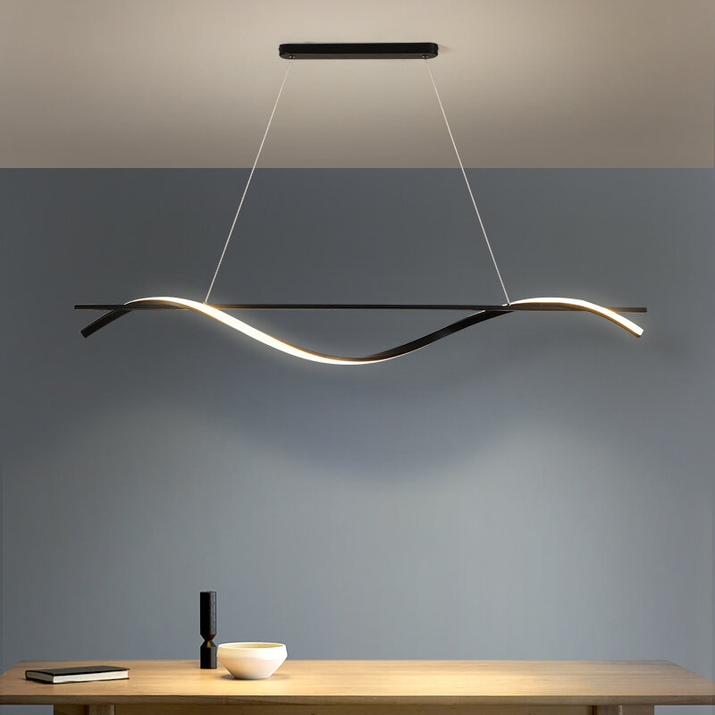 أضواء LED متدلية لغرفة الطعام ، مصابيح حديثة بسيطة ، مصباح طاولة زخرفي ، ديكور منزلي ، مطبخ