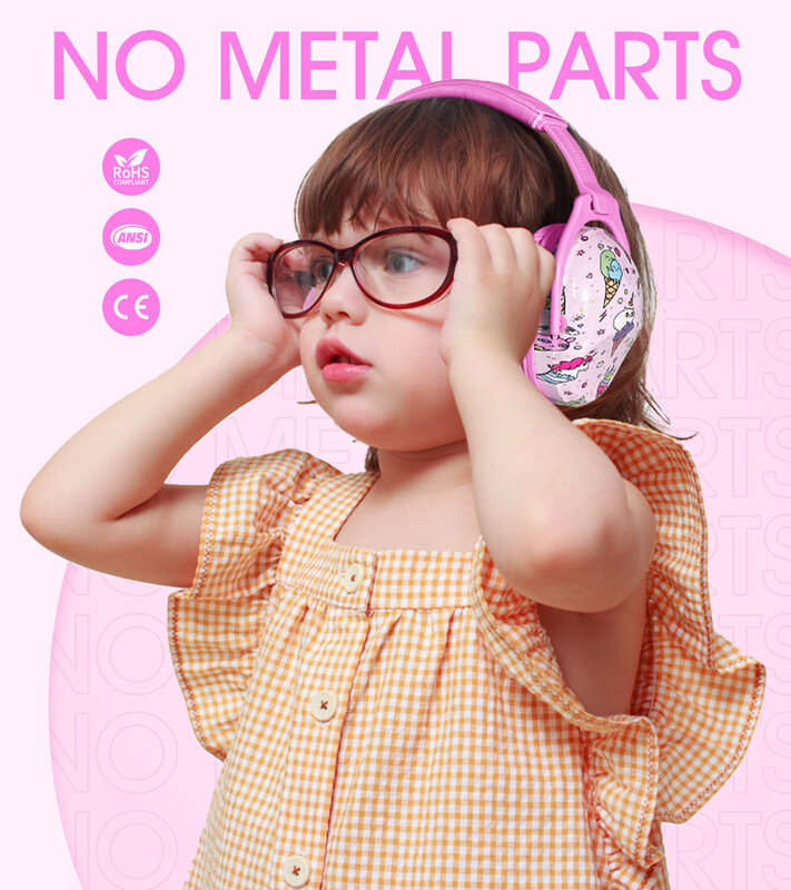 HOCAZOR طفل غطاء للأذنين حماية الضوضاء سلامة يفشل الأذن حماة للأطفال المدافعين عن السمع القضايا الحسية الحد من الضوضاء