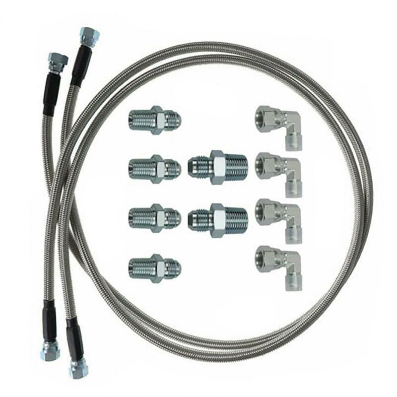 Reliable Solid Good Toughness Sturdy Transmission Cooler Line Kit Cooler Hose Fittings Cooler Hose Lines Fittings 1 Set