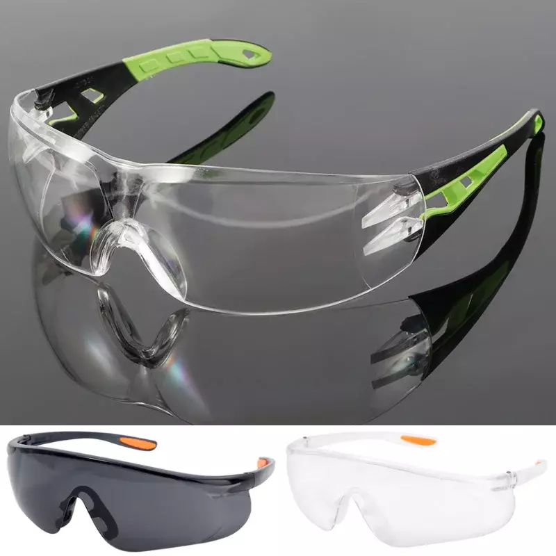 العالمي مكافحة سبلاش نظارات العمل السلامة الصناعية حماية العين الدراجات يندبروف الغبار الستائر حملق للجنسين