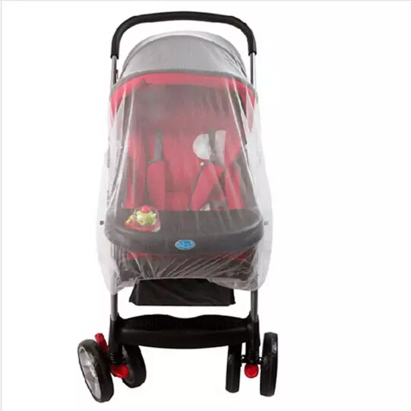 عربة أطفال بعجلة يدفع باليدين عربة الحشرات درع صافي شبكة آمنة الرضع حماية شبكة غطاء عربة طفل الملحقات