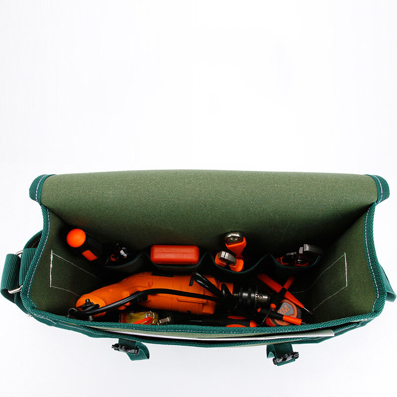 المحمولة قماش كهربائي أداة حقيبة ، مقاومة للاهتراء ، حزام الكتف ، أدوات النجارة ، مجموعة تخزين