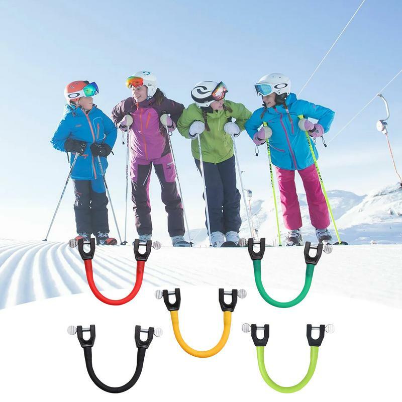 موصل طرف التزلج المحمول ، معدات التزلج ، مدرب سهل ، مثالي للمبتدئين ، ملحقات تدريب التزلج ، الشتاء