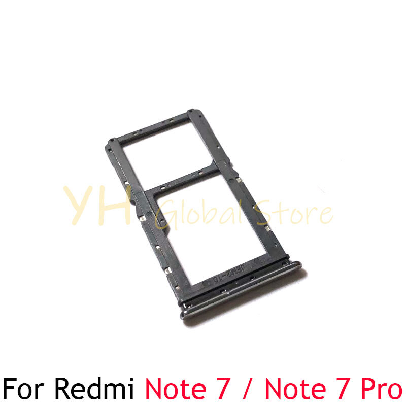 فتحة بطاقة Sim حامل صينية ل شاومي Redmi نوت 7 برو ، إصلاح أجزاء