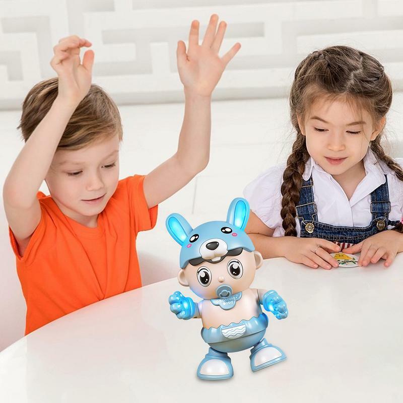 لعبة روبوت للرقص والغناء للأطفال ، ألعاب تعليمية تفاعلية مع أضواء LED ، رقص وموسيقى ، هدية للأولاد