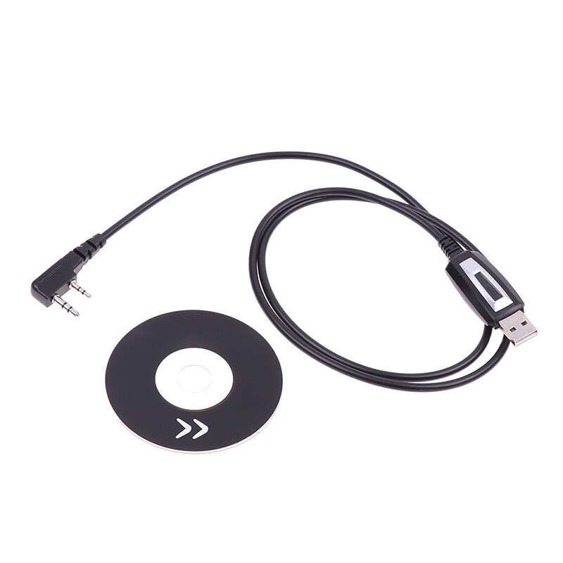 كابل البرمجة USB مع محرك CD ل Baofeng UV-5R UV5R 888S اتجاهين راديو مزدوج لاسلكي تخاطب