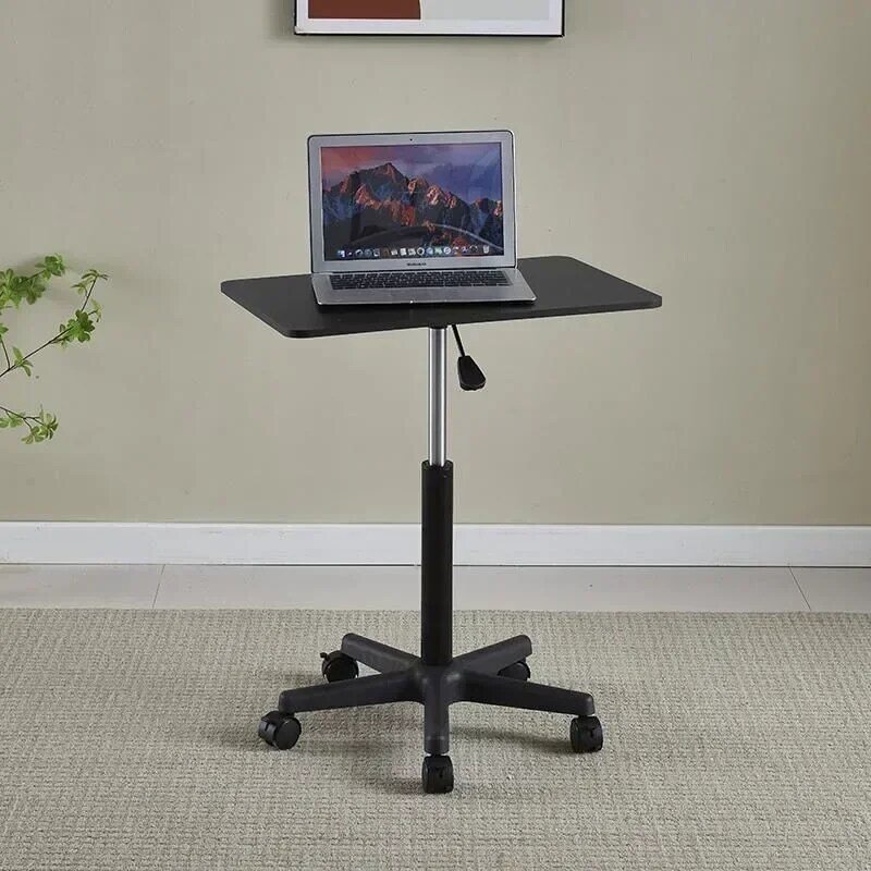 طاولة صغيرة قابلة للنقل مع بكرة ، مكتب كمبيوتر محمول تستقيم الدائمة ، طاولة السرير أريكة