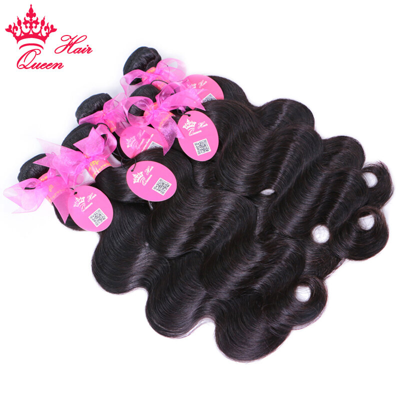 Queen Hair Body Wave Bundles With Real HD Invisible Lace Closure Frontal 4x4 5x5 6x6 13x4 13x6 100% Human Raw Hair Extension
