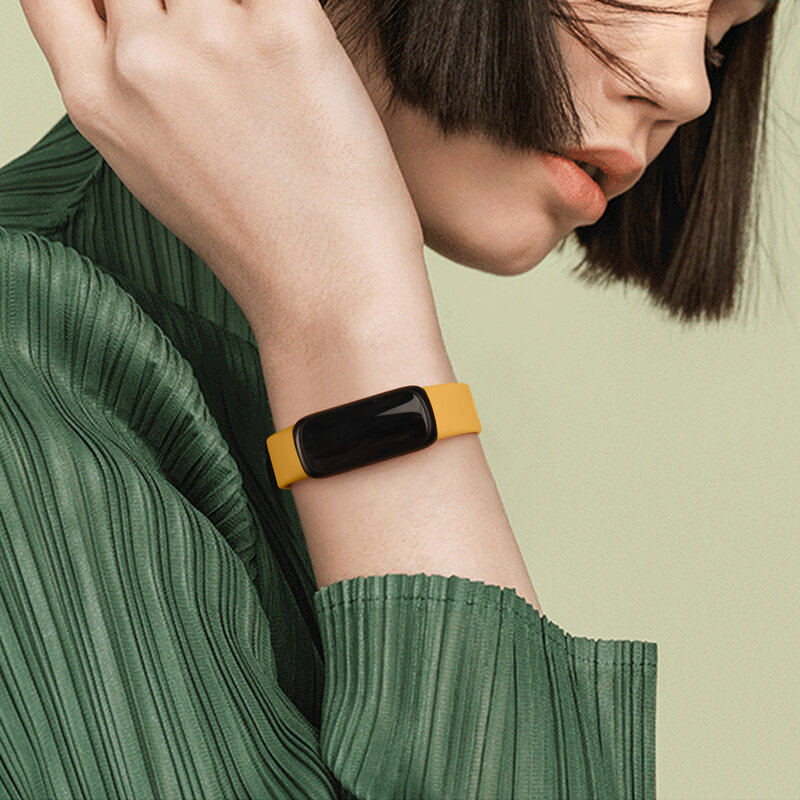 حزام سيليكون لينة ل Fitbit كويست 3 حزام الساعات ، معصمه قابل للتعديل ، استبدال سوار الرياضة