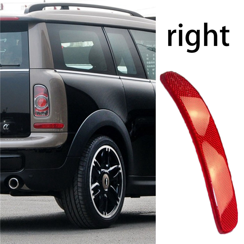 أضواء عاكسات المصد الخلفي الأيمن للسيارة ، فرامل الذيل ، مصباح الضباب الخلفي لإشارة الانعطاف لـ Mini R55 2008-2014