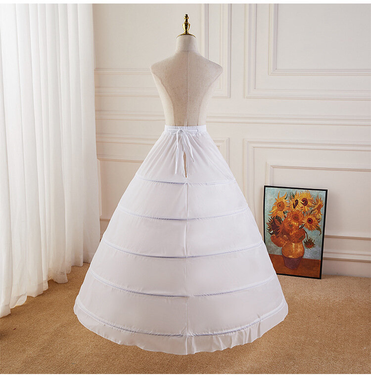 Crinoline هيكل السمكة زلة فستان فستان الأداء Pannier الزفاف اضافية كبيرة مظلة بطانة تنورة كبيرة دعم كرينولين