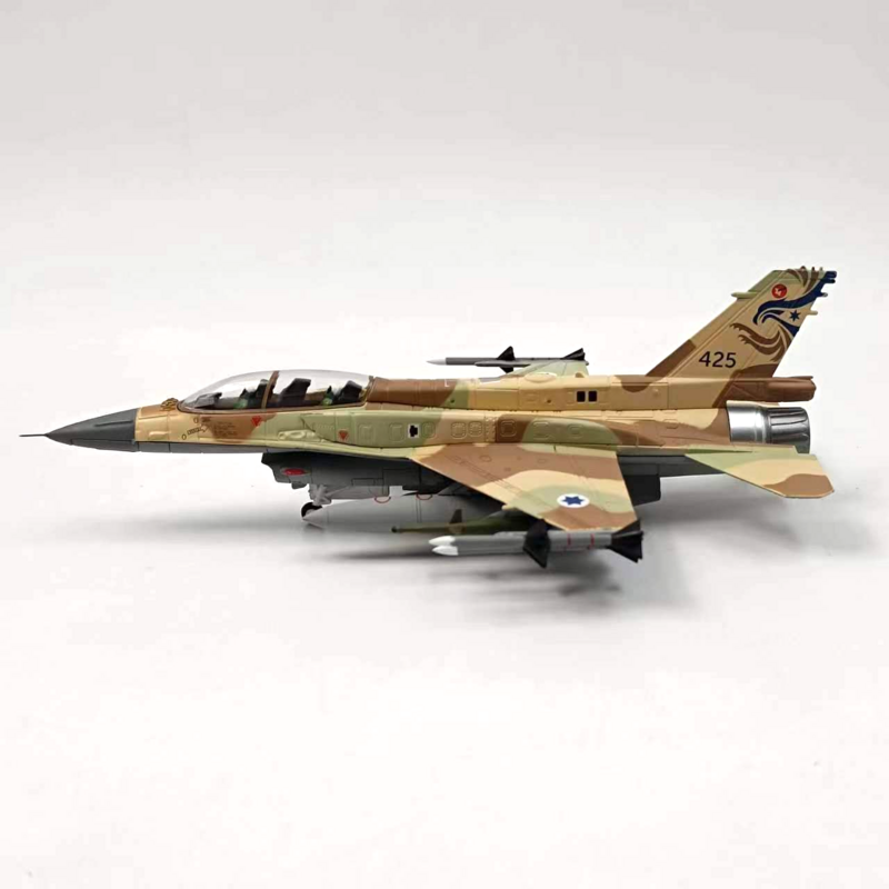 سوفا فايتر F16 لعبة نموذج الطائرة ، 1:72 مقياس ، F-16I ، سبيكة دييكاست ، نموذج الطائرة ، ثابت لجمع
