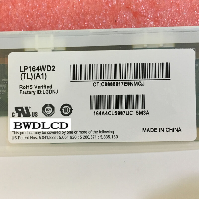 الأصلي لسوني VPC F23N1E شاشة LCD LP164WD2-TLA1 LP164WD2 TLA1 LP164WD2(TL)(A1) محمول led شاشة LCD شاشة عرض مصفوفة
