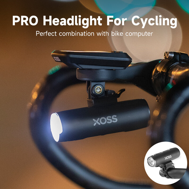 XOSS 800lm دراجة العلوي مقاوم للماء USB قابلة للشحن الدراجة الجبهة ضوء الدراجات LED المصباح 2000mAh مصباح يدوي مصباح