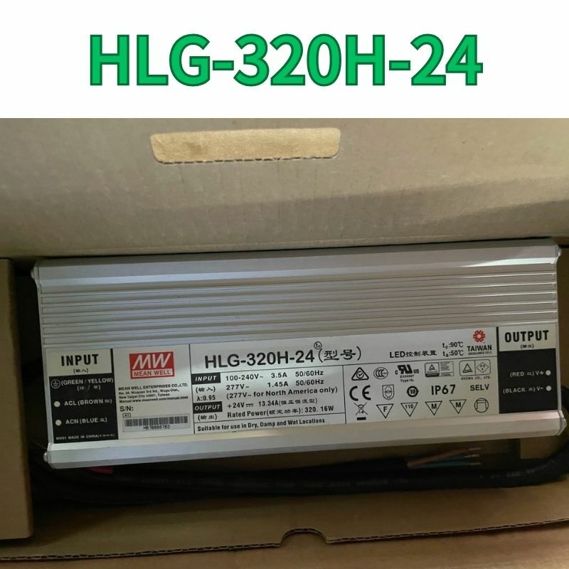 مفتاح امدادات الطاقة ، HLG-320H-24 ، الشحن السريع ، العلامة التجارية الجديدة #1
