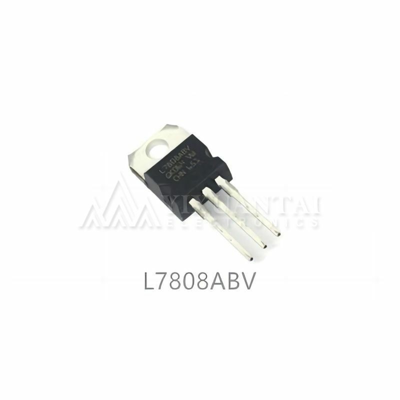 10 قطعة/الوحدة L7808ABV القياسية منظم Pos 8 فولت 1.5A 3-Pin(3 + Tab) TO-220AB جديد