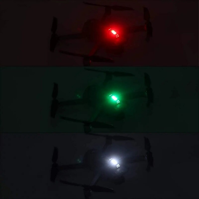 العالمي LED المضادة للتصادم تحذير ضوء مصباح إشارة صغيرة بدون طيار مع ضوء القوية 7 ألوان بدوره إشارة