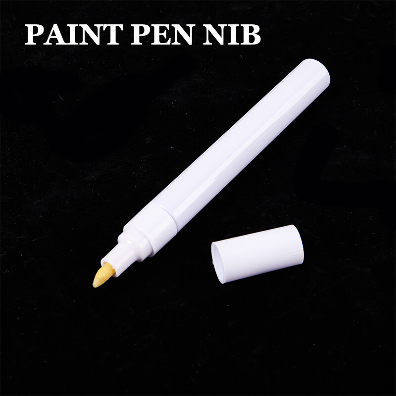 قلم طلاء منقار قابل للعكس برأسين ، فارغ قابل لإعادة الملء ، قلم تحديد ناعم ، أنبوب ألومنيوم ، ملحقات قلم طلاء ، 3-6