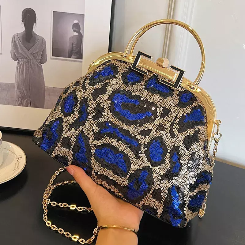 حقيبة يد مصممة من الجلد الصناعي للنساء ، حقيبة حمل نسائية كاواي ، سلسلة علامة تجارية فاخرة ، حقائب كتف زرقاء ، موضة ، ربيع ،