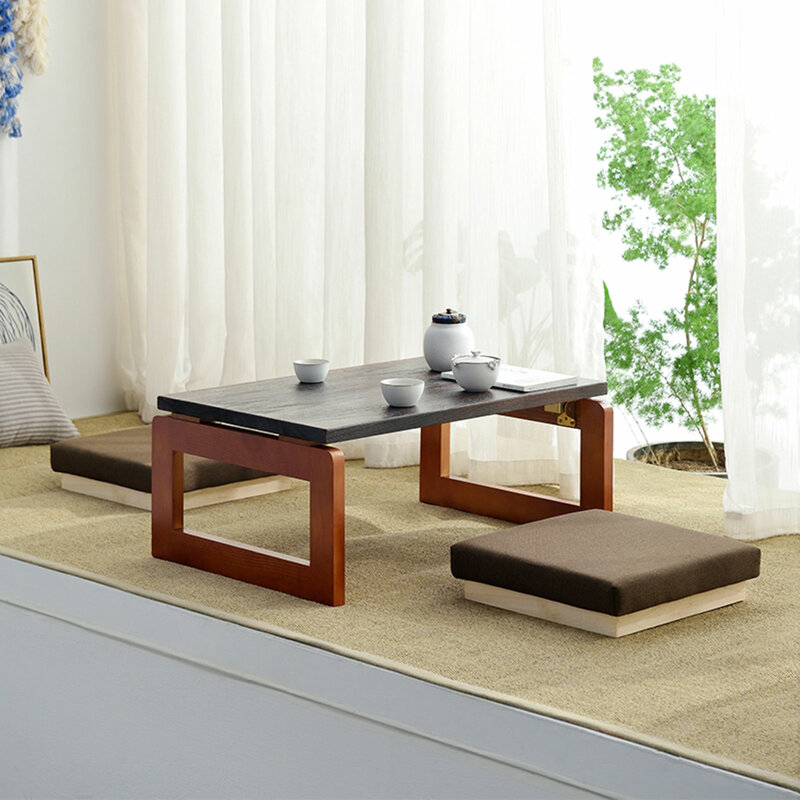 للطي طاولة القهوة طاولة خشبية خفيفة الوزن ، وسهلة لنقل تركيب بسيط ديكور المنزل ، والاستقرار القوي