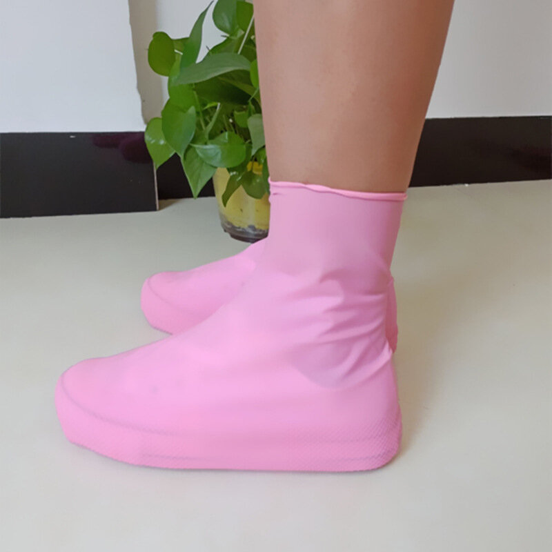 سيليكون قابلة لإعادة الاستخدام غطاء الأحذية الأحذية غطاء الحذاء المضاد للماء المواد للجنسين أحذية حماة احذية المطر للداخلية في الهواء الطلق الأمطار