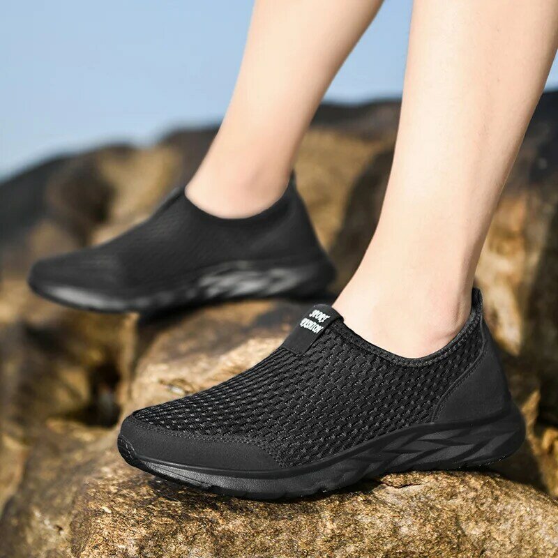 2022 الصيف حذاء رجالي كاجوال الرجال النساء المتسكعون أحذية رياضية موضة الخوض أحذية خفيفة بدون كعب تنفس حجم كبير 49 تنيس Masculino
