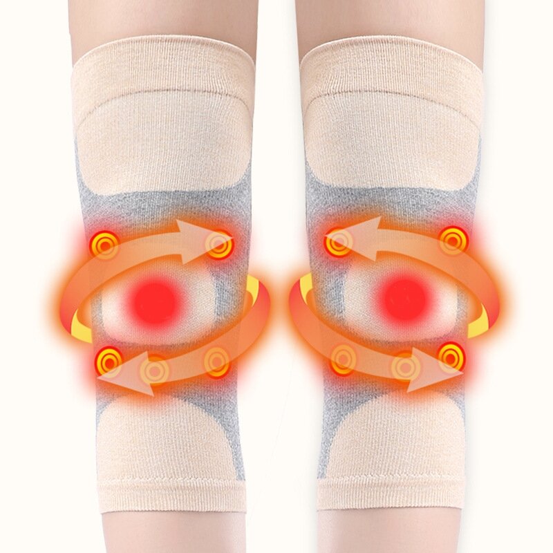 واقي الركبة للعلاج المغناطيسي لآلام الركبة ، دعم عالي الجودة وضغط ، الصحة والعلاج