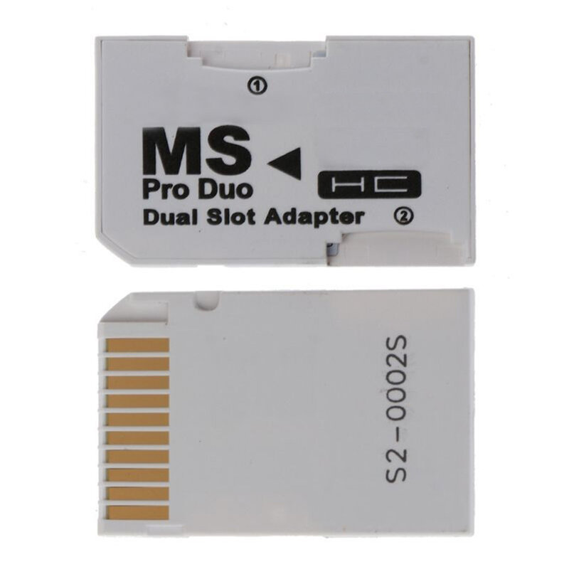 عصا الذاكرة برو ديو قارئ بطاقة ، مايكرو SD ، TF إلى MS ، محول ، مفردة ، فتحات مزدوجة ، سوني ، PSP ، لوحة ألعاب