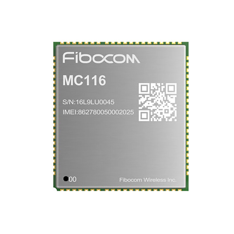 Fibocom MC116-EUL LTE Cat1 وحدة لأوروبا أمريكا اللاتينية دعم LTE-FDD الفرقة B1/B2/B3/B4/B7/B8/B20/B28 900/1800/850/1900MHz