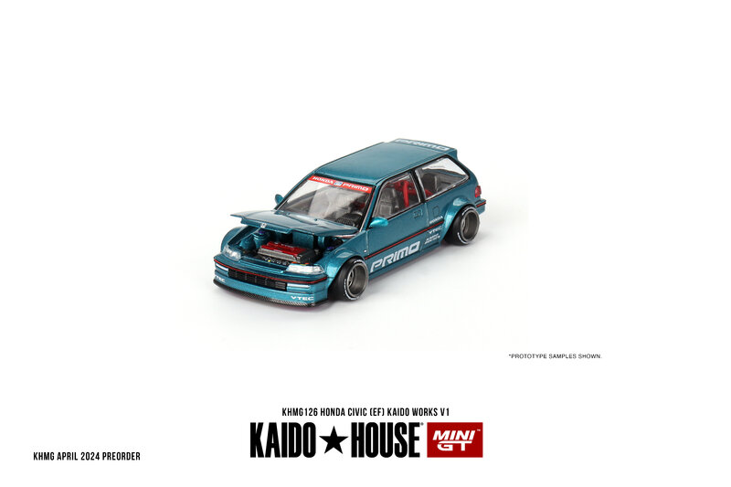 منزل كايدو وسيارة صغيرة موديل ، سيفيك (EF) ، كايدو يعمل V1 KHMG126 دييكاست