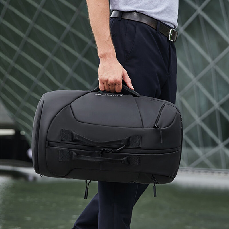 حقيبة سفر مخصصة عالية السعة ، متعددة الوظائف ، مقاومة للماء ، مقاومة للأوساخ ، حقيبة ظهر خارجية عالية القيمة