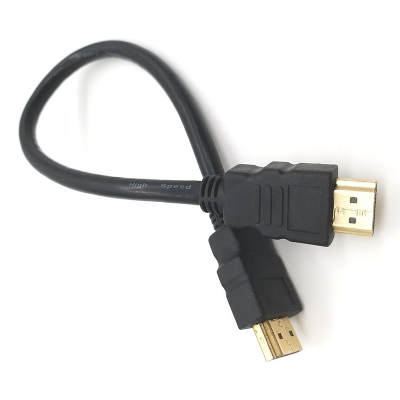 إصدار 1.4 كابل HDMI متوافق 0.5 متر 1 متر مجموعة صندوق علوي متصل تلفزيون HD كابل الأصلي HDMI-متوافق كابل قصير خط 50 سنتيمتر