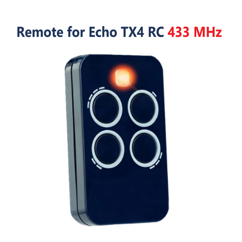 جهاز إرسال بجهاز تحكم عن بعد لأبواب المرآب ، صدى ، RC MHz ، TX4