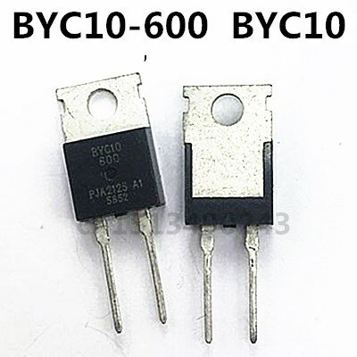 الأصلي 2 قطعة/BYC10-600 BYC10 BYC10600 إلى-220-2 600V 10A