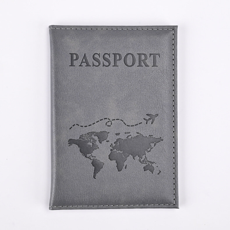 بطاقة حامل جواز سفر ملونة من البولي يوريثان ، أغطية واقية لجواز السفر ، حامل بطاقة الائتمان ، إكسسوارات السفر