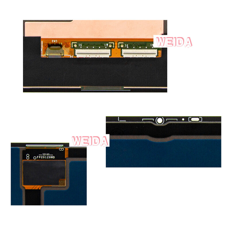 12.6 "الأصلي LCD لهواوي MatePad برو 12.6 2021 LCD WGR-W09 WGR-W19 شاشة LCD تعمل باللمس محول الأرقام الجمعية WGR-AN19
