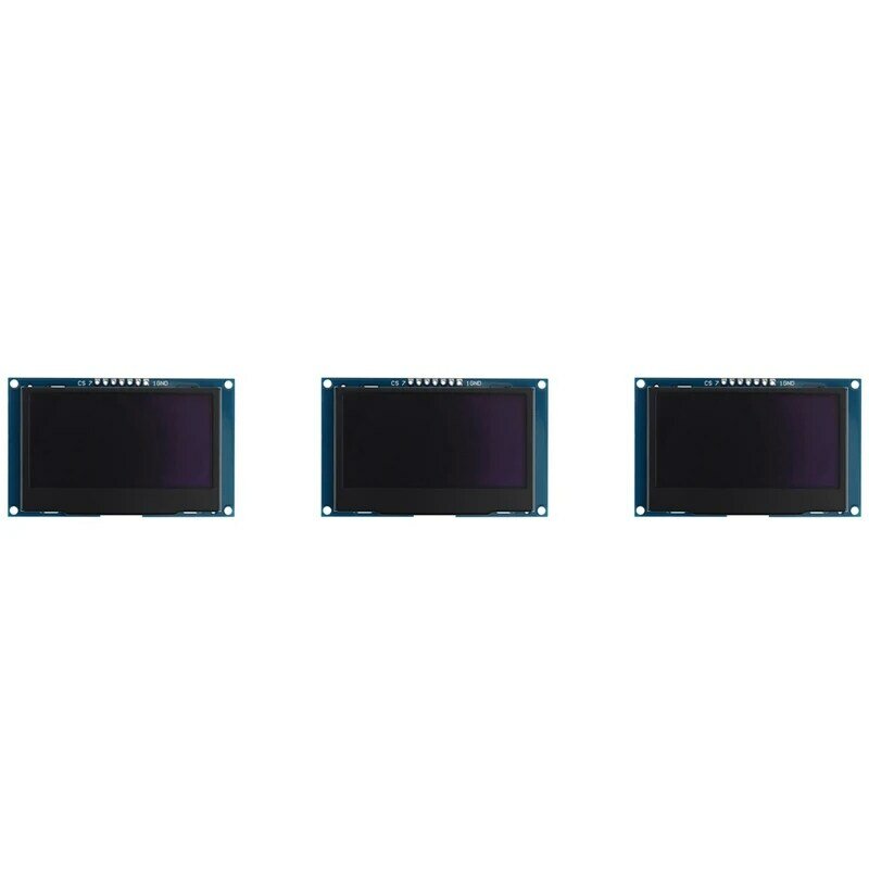 وحدة عرض OLED ، IIC ، I2C ، SPI ، شاشة LCD تسلسلية لـ C51 ، STM32 ، SSD1309 ، خط أبيض ، x 64 ، شـ بوصة ، 3