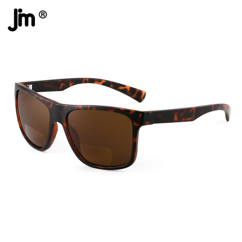JM مربع ثنائية البؤرة النظارات الشمسية قارئ النساء الشمس نظارات للقراءة نظارات الشيخوخي خمر