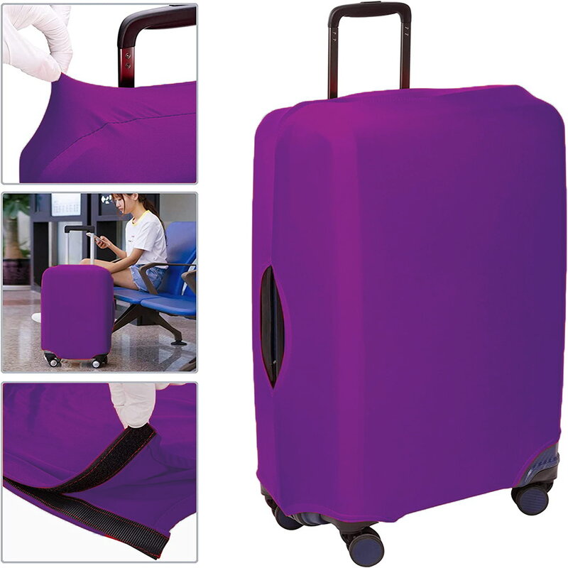 حقيبة الأمتعة حقيبة السفر غطاء غبار الأمتعة واقية يغطي لمدة 18-32 بوصة اكسسوارات السفر عبارة سلسلة نمط