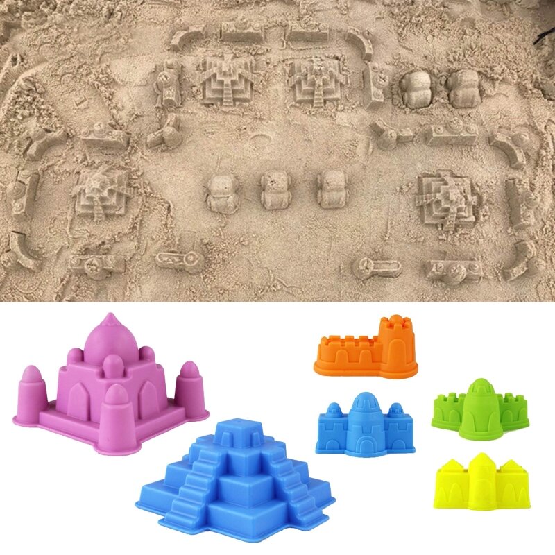 ألعاب بناء قلعة الشاطئ للأطفال من 4 إلى 6 سنوات ، قالب يشبه الرمل ، هدايا عيد الميلاد الإبداعية ، تحميل مجاني