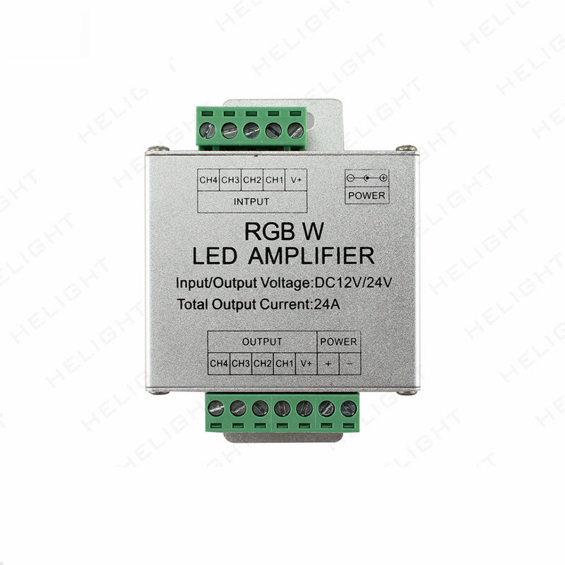 Dc5vخزف/24 فولت لون واحد/RGB/RGBW/RGBWW RGB + CCT LED مكبر للصوت تحكم 12A/24A/30A/50A 1CH/3CH/4CH/5CH قطاع الطاقة مكرر