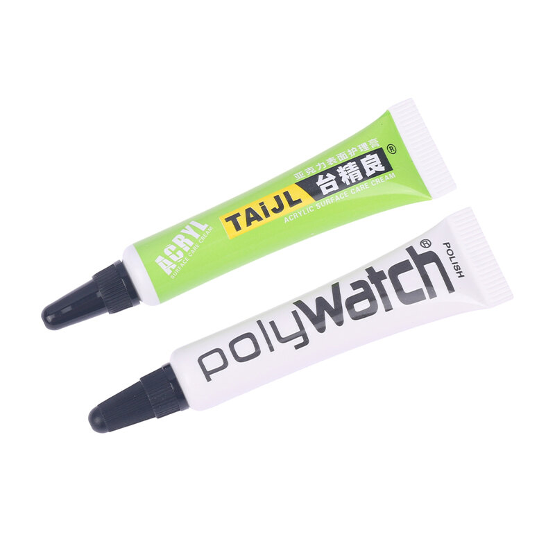 معجون تلميع Polywatch للساعة ، البلاستيك ، الاكريليك ، مزيل الصفر ، إصلاح النظارات ، الرملي ، 5g